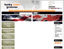Tablet Screenshot of funkytowngrooves.com